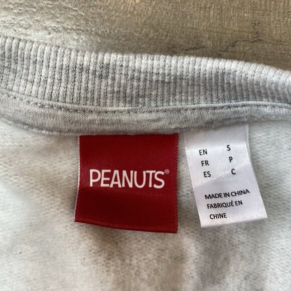 Peanuts Charlie Brown Christmas Sweater Sweatshirt Size Small Graphic Crewneck - Picture 4 of 5